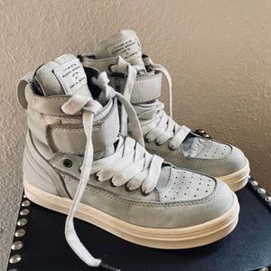 All Saints Leather Sneakers